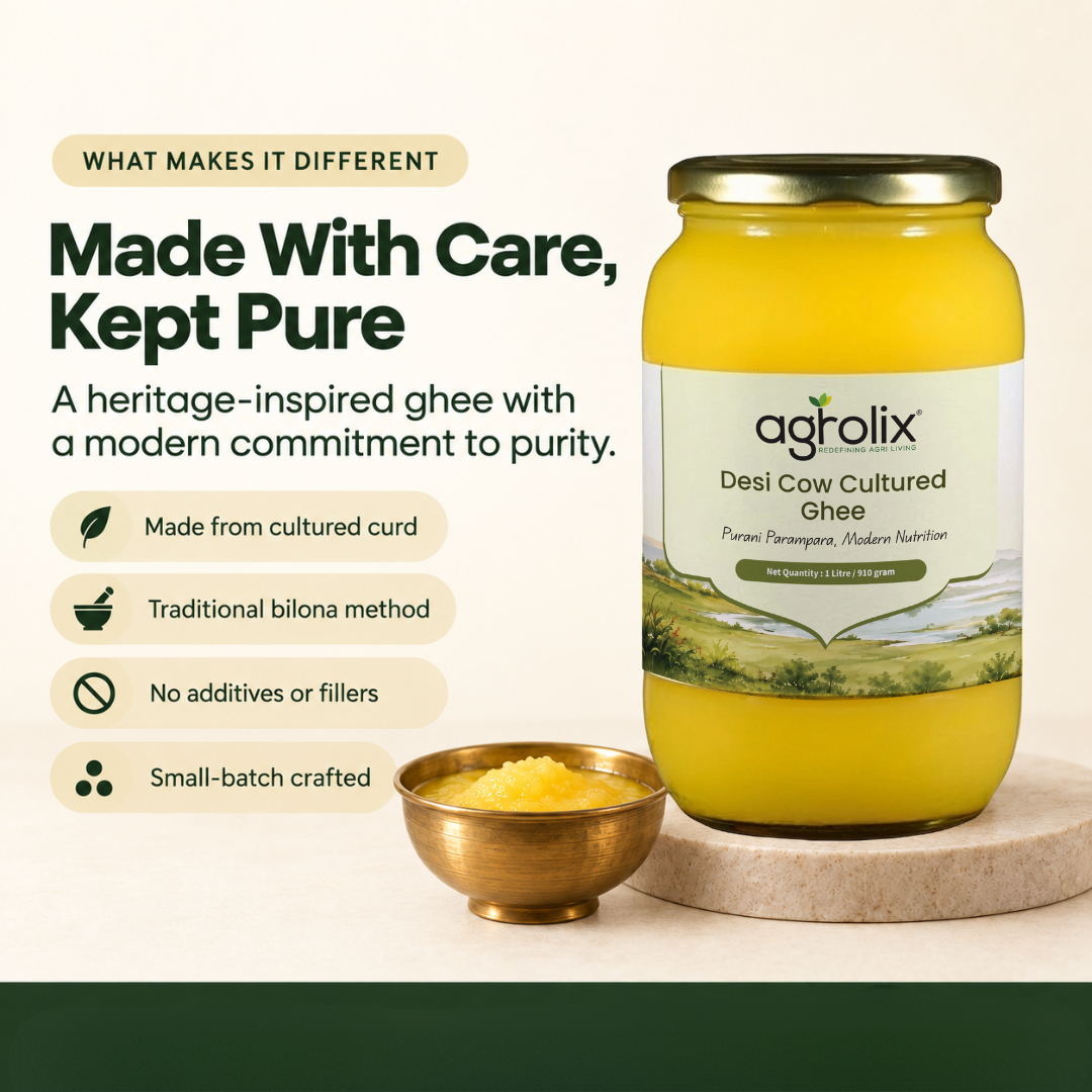 A2 Desi Cow Cultured Ghee
