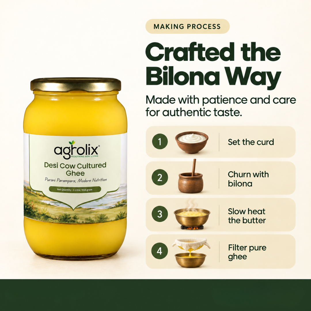 A2 Desi Cow Cultured Ghee